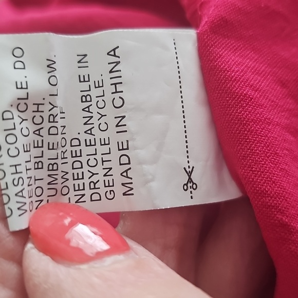 Fashion Women's Pink Ruffle Sleeve Top - Picture 6 of 7